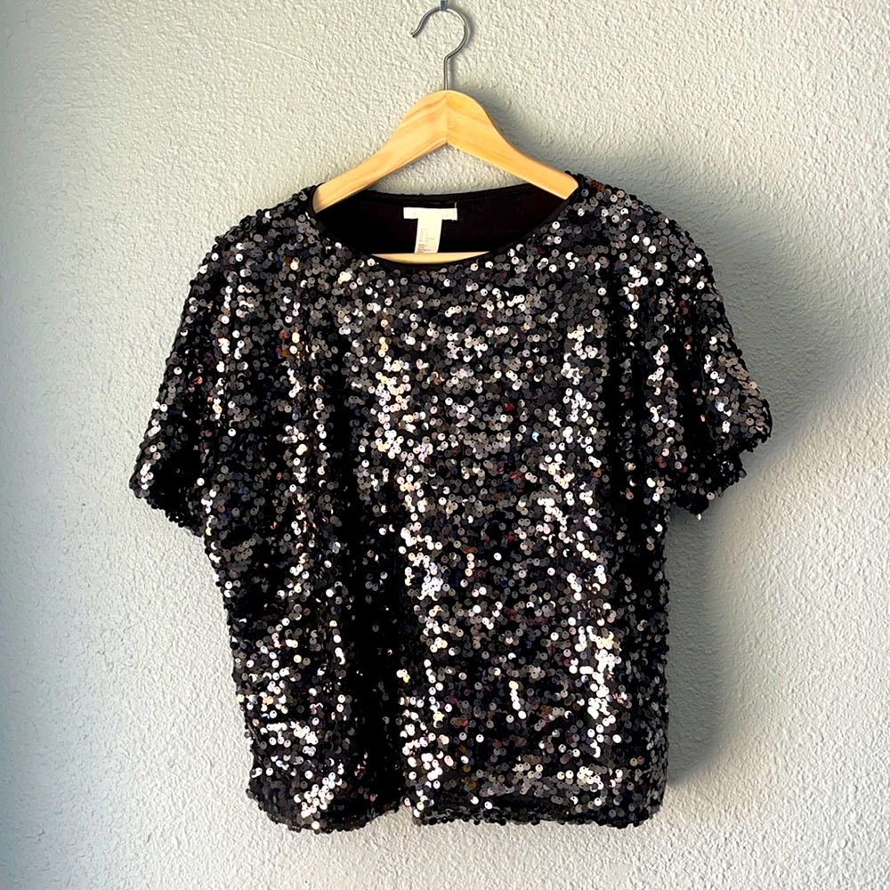 H&M women’s sequin top